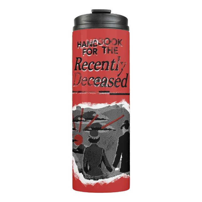 Garrafa Térmica Beetlesumo | Manual para os falecidos recentemente (Frente)