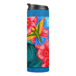 Garrafa Térmica Beija-flor Oceano