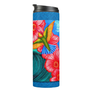 Garrafa Térmica Beija-flor Oceano