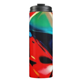 Garrafa Térmica Bela Bagunça De Cores