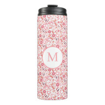Beleza Rosa & Maquiagem Padrão Sem Costura Feminin