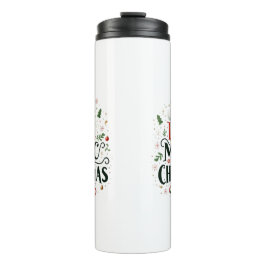 Garrafa Térmica Believe in the magic of Christmas festive quote 