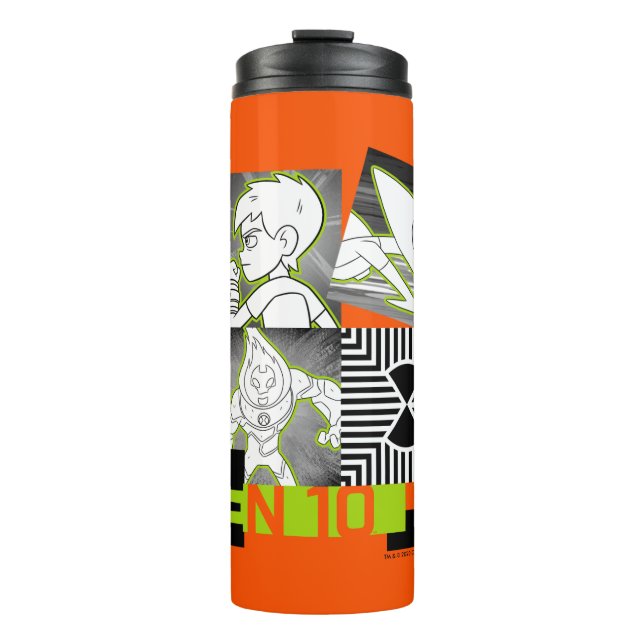 Garrafa Térmica Ben 10 - É hora de ir Alienígena (Frente)