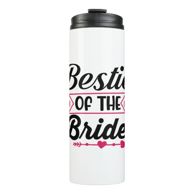 Garrafa Térmica Bestie De Casamento Da Noiva (Frente)