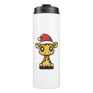 Garrafa Térmica Bicho Bestial da Girafa de Natal
