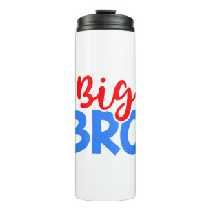 Garrafa Térmica BIG BRO em Vermelho e Azul
