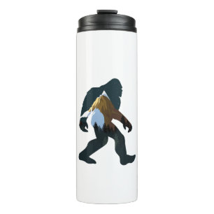 Garrafa Térmica Bigfoot da Floresta Noturna