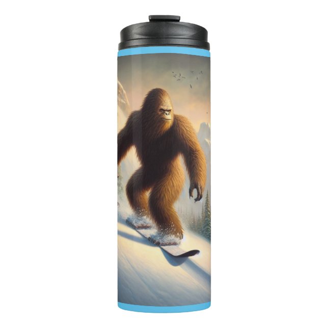 Garrafa Térmica Bigfoot Snowboard (Frente)