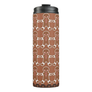 Garrafa Térmica Biscoitos Gingerpão Café Tumbler