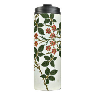 Garrafa Térmica Blackberry, um padrão William Morris.