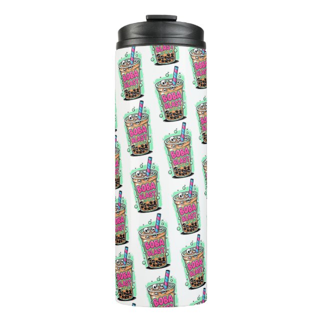 Garrafa Térmica Boba Blast – Beba ou Morra! Copo Térmico (Frente)