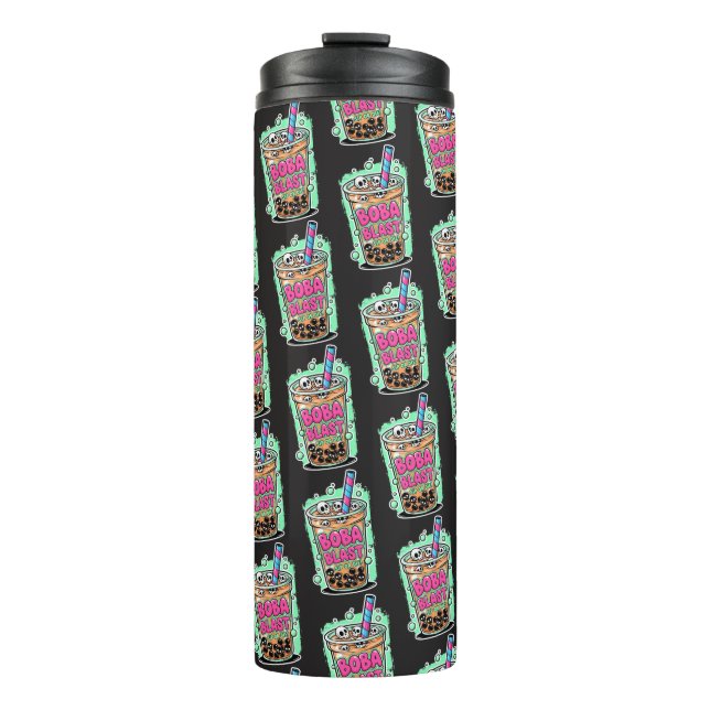 Garrafa Térmica Boba Blast – Beba ou Morra! Copo Térmico (Frente)