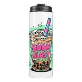 Garrafa Térmica Boba Blast – Sip or Die! Thermal Tumbler