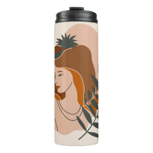 Garrafa Térmica Boho Woman Stars