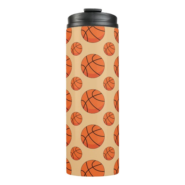 Garrafa Térmica Bola de Basquete de Cartoon (Frente)