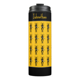 Garrafa Térmica Bold Orange, Espetacular Silhueta Guitaristas