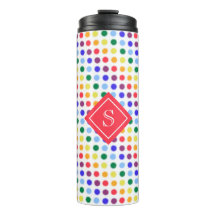Bolinhas Bastante Girly Rainbow Personalizadas