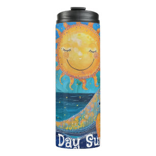 Garrafa Térmica Bom dia Sunshine Thermal Tumbler