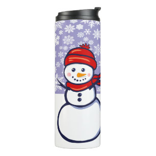 Garrafa Térmica Bondeco de neve e flocos de neve Stone Coaster