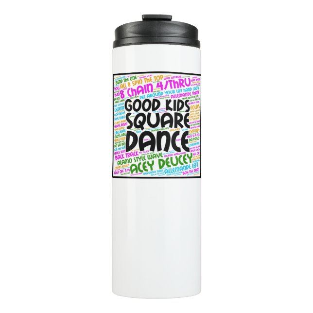 Garrafa Térmica Bons Kids Square Dance (Frente)