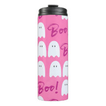 Boo Ghost isolou o Tumbler térmico de 12 oz no Hal
