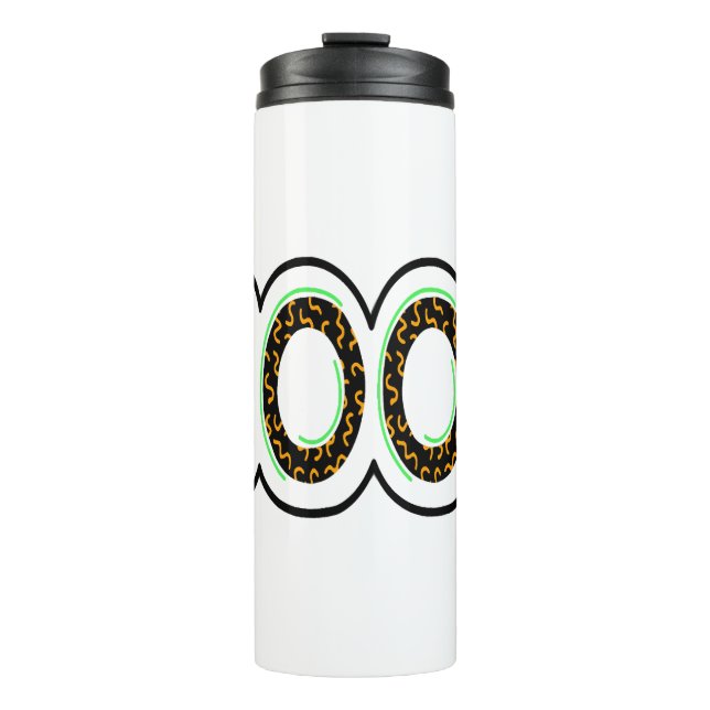 Garrafa Térmica BOO Halloween (Frente)