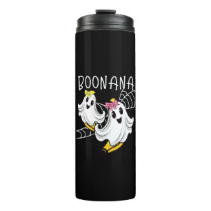 Garrafa Térmica Boonana Fantasma Banana Bonito Halloween