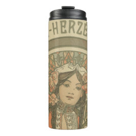 Garrafa Térmica Bósnia e Herzegovina por Alphonse Mucha (1900)