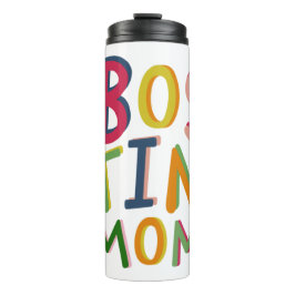 Garrafa Térmica Bostin Mãe Negra Personalizada