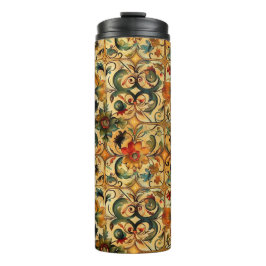 Garrafa Térmica Botânica de idade do ouro