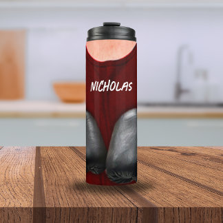 Garrafa Térmica Boxas Luvas Esporte Personalizadas