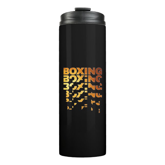 Garrafa Térmica Boxer Graphic Art (Frente)