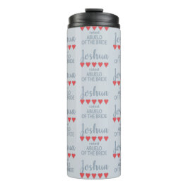 Garrafa Térmica Bridal e Festa de casamento 5 Coração Abuelo da No