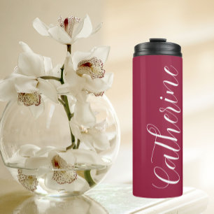 Garrafa Térmica Bridesmaid de Casamento Estrilizado com Vinho