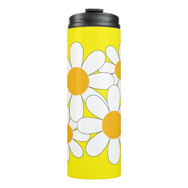 Garrafa Térmica Bright and Bold Daisy (Frente)