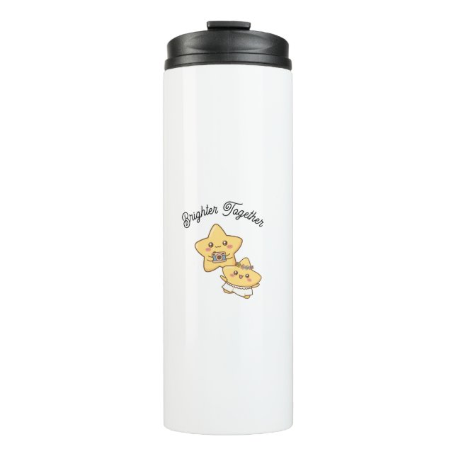 Garrafa Térmica Brighter Together – Copo Térmico de Presente (Frente)