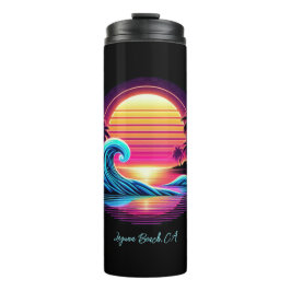 Garrafa Térmica Brilho do Surf sunset