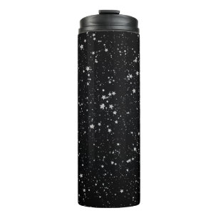 Garrafa Térmica Brilho Stars2 - Preto de prata