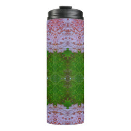 Garrafa Térmica Bronze e Verde deixam Ikat