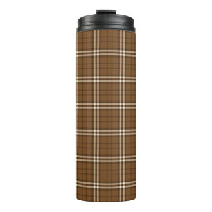 Garrafa Térmica Brown Tartan