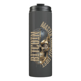 Garrafa Térmica BTC motivation | Skull | Bitcoin crypto