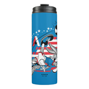Garrafa Térmica BUGS BUNNY™ Equipe EUA Futebol Gráfico