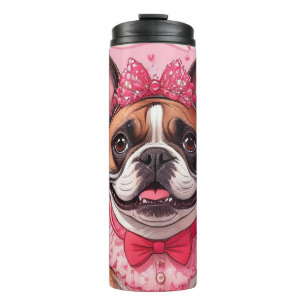 Garrafa Térmica Bulldogue Francês Enamorado