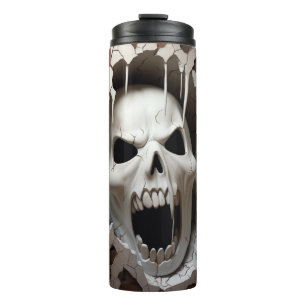 Garrafa Térmica Buraco rachado do Fantasma 3D