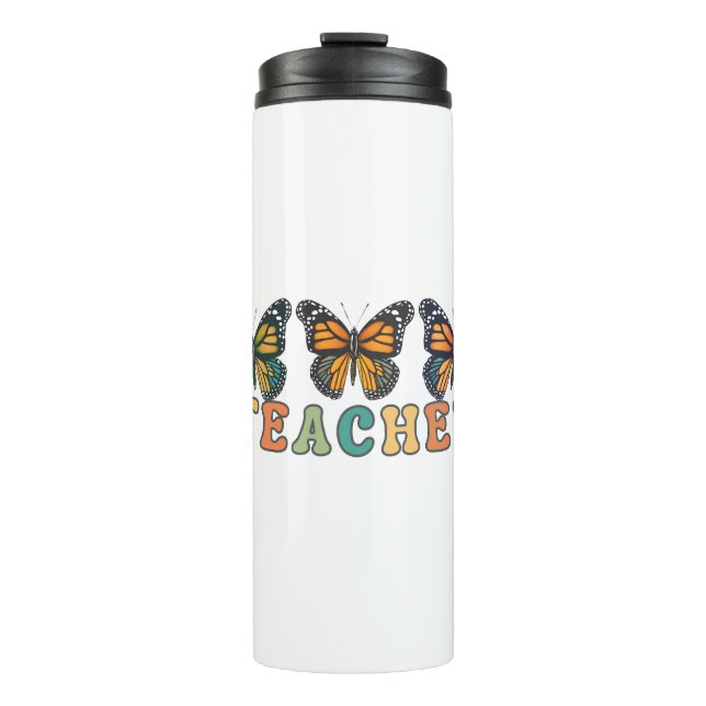 Garrafa Térmica Butterfly Lover Teacher (Frente)