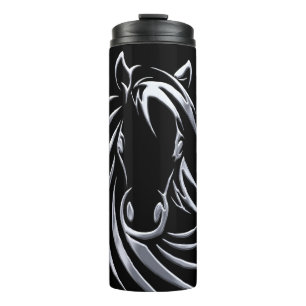 Garrafa Térmica Cabeça de Prata