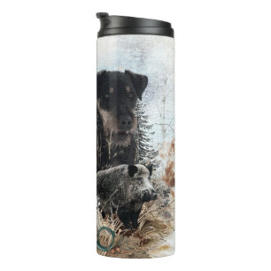 Garrafa Térmica Caça alemã Terrier (Jagdterrier)