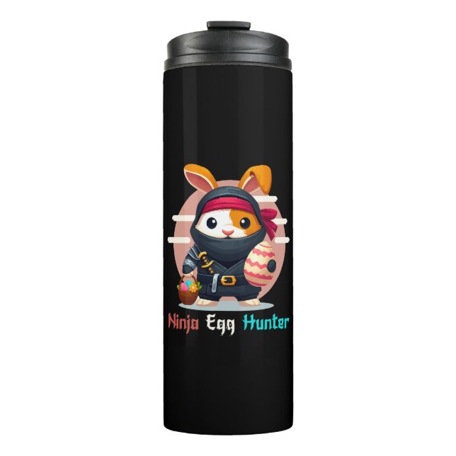 Garrafa Térmica Caçador de Ovos Ninja (Frente)