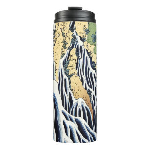 Garrafa Térmica Cachoeira Kirifuri perto da montanha Kurokami Hous