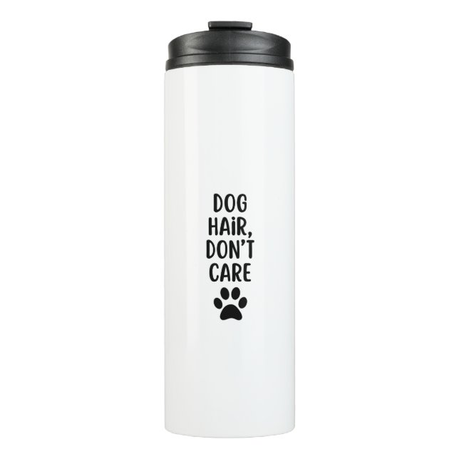 Garrafa Térmica Cachorro Engraçado Cachorro Povoado - Presente per (Frente)